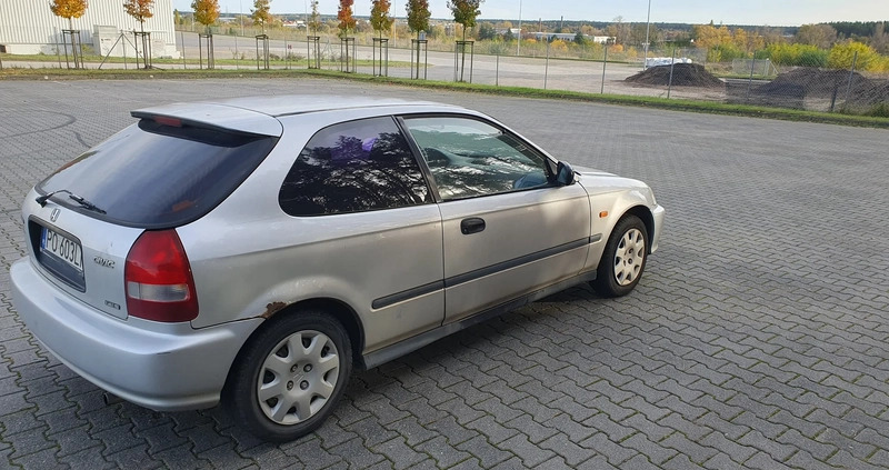 Honda Civic cena 3500 przebieg: 259500, rok produkcji 2001 z Poznań małe 16